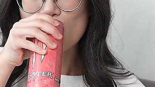 Glasses Girl's White Socks