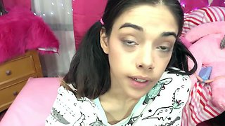 Cutie teen fucking her daddy