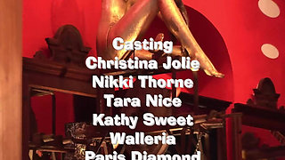 Pregnant Lesbian Passion and Blonde Hard Fuck