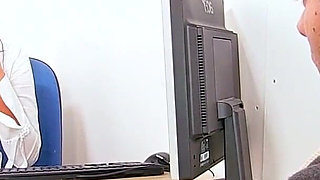 The doctor Scarlett March is in the mood for a nice hard cock - She takes what she wants