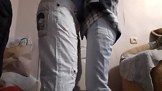 Married Lesbian Friends Secretly Have Sex While Their Husbands Watch Football in the Next Room