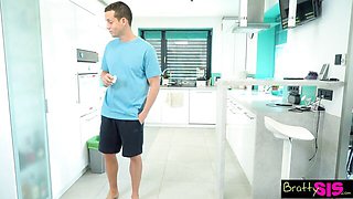 Sophisticated Alex Charger and Simon Kitty - cum shot video - Bratty Sis