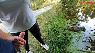 Munichgold's Outdoor Habdjob, Blowjob in the Forest... Have Fun