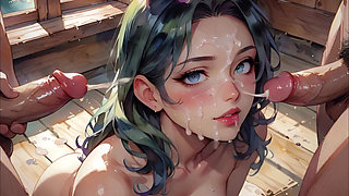 Sensual Wife at Rancho do Mato: Husband Shares His Wife with Friend at Wooden House