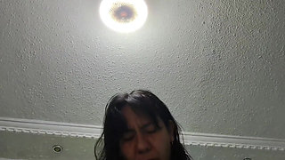 I discovered the cleaning girl trying on my wife's lingerie and she agreed to let me take it if I didn't say anything