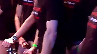 Ggg Live Bukkake - Slut Gets Face Flooded with Cum