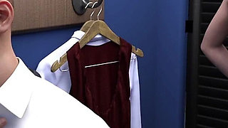 Awam Sofia Real Fuck Sidestory - a Troublesome and Depraved Shopping Trip - Part 1 Caught Sucking Cock in the Fitting Room