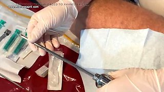 Nurse Dominatrix April Extreme Urethra Block Fetish HD
