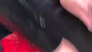Ava Fetish Art Puts Perv in the Box and Facefucks Him