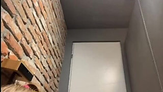 Anal Fucking in the Supermarket. Double Penetrating. Cum in Supermarket