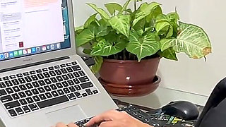 She Works Late so She Can Be Alone with Her Boss and Get Hot Milk in Her Pussy!