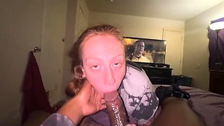Mariecream & Alice Oz420 Double Blowjob Teen Redhead Deep Throat BBC POV Cumshots