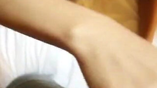 AsianSexDiary - tight shaved Filipina pussy filled with creamy cum