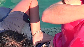 Sophia Locke & Aleska Mink - Intense Girl Girl Wet Jeans Catfight