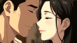 Stepsister Kissing practice with her stepbrother before his date with boyfriend