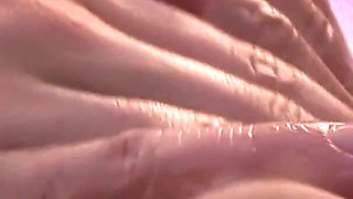 Busty oiled babe fucked outdoor from her hard fucker