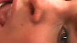 Sloppy Deepthroat Gagging on Throbbing Cock Till Drooling