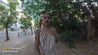 Cum Walk & Public Wetting After Piss Sex