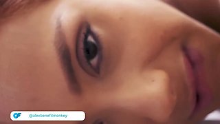 Petite mexican Veronica Leal strokes intensely with sex toys raw ejaculation close up – benefit monkey