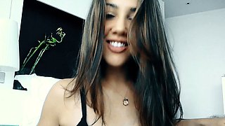 Teen Cute Italian Brunette Solo At