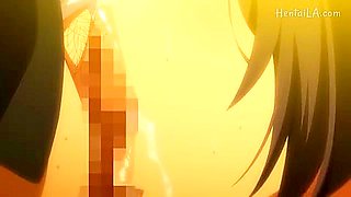 The innocent girl who was tricked by the slut also started to trick him herself.