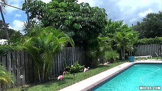 I Know That Girl - Petite Caucasian Madison Chandler Drops Her Bikini for Brad & Takes a Hard Fucking