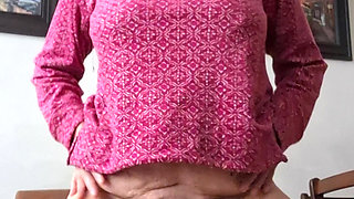 Hot and wet stepmother touching her vagina imagining being fucked like a whore