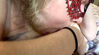 Amateur Wife Blowjob, Cum in Mouth and Swallow in POV