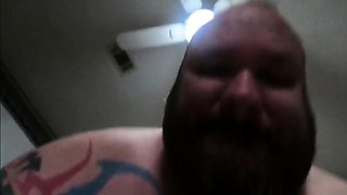 Fat Daddy Bear Takes it Like a Pro