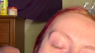 Young Redhead PAWG Addicted to Sucking and Creaming Massive BBC