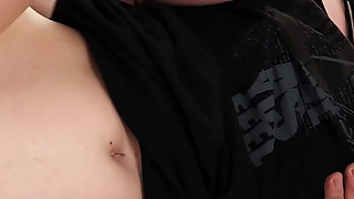 Petite Porn Babe Misha Cross Sucks and Fuicks Her Big White Cock Stud in the Gloryhole
