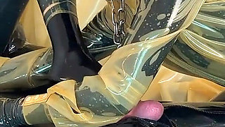 Latex Bag Mistressae & Miss Lilly Edging Threesome