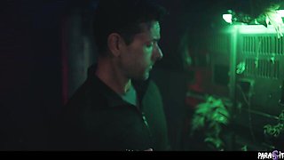 Parasited featuring Octavia Red and Anna Claire Clouds's blowjob porn