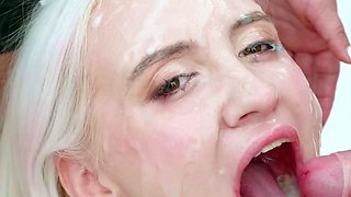 Renee Richards enjoys hot cock with a blond during group sex