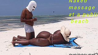 Massage Naked on a Beach
