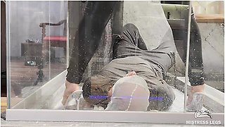 Human Toilet Fetish Fantasy - Mistress Pees Into Slaves Mouth, Compilation