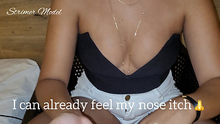 Sneezing While Guide Your Masturbation