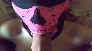 Teen girl gets the cum she loves in her mouth