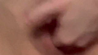 Girl Fingers Herself Hard