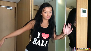 Johntronx - Fucking a Gorgeous White Babe in Bali in POV Style