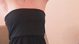 Kinky Blonde Gets It in Pantyhose in Office