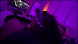 Naughty Stepsister Gets Spooky And Swallows It All