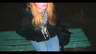 Met on the Street and Fucked a Blonde with a Big Ass at Home