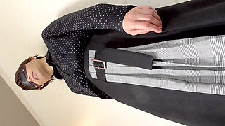 Mayu No83 10 Minutes Continuous Convulsions, Massive Squirting, Semen Eating, Blindfold, Anal Vibrator