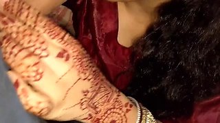 Indian Sis-in-Law Birthday Sex with Hindi Audio - QueenbeautyQB Big Tits, Blowjob, Creampie