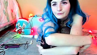 Close up teen pussy gaping action