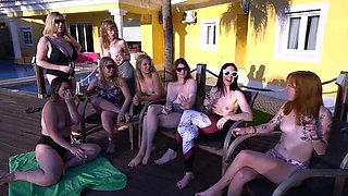 Domino Faye - Pool Party Perv Sph