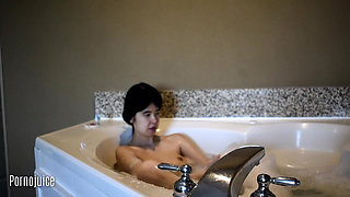 Asian Beauty Takes a Bubble Bath Starring Alexandria Wu