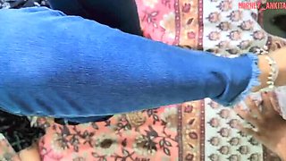Desi Village Girl Tight Pussy Fuck in Jeans - Horny Ankita Bunks School for Hardcore Sex XXX