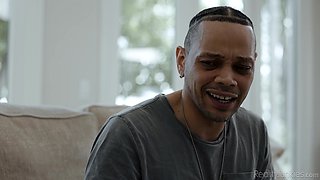 Lewd Bella Blue interracial crazy sex video